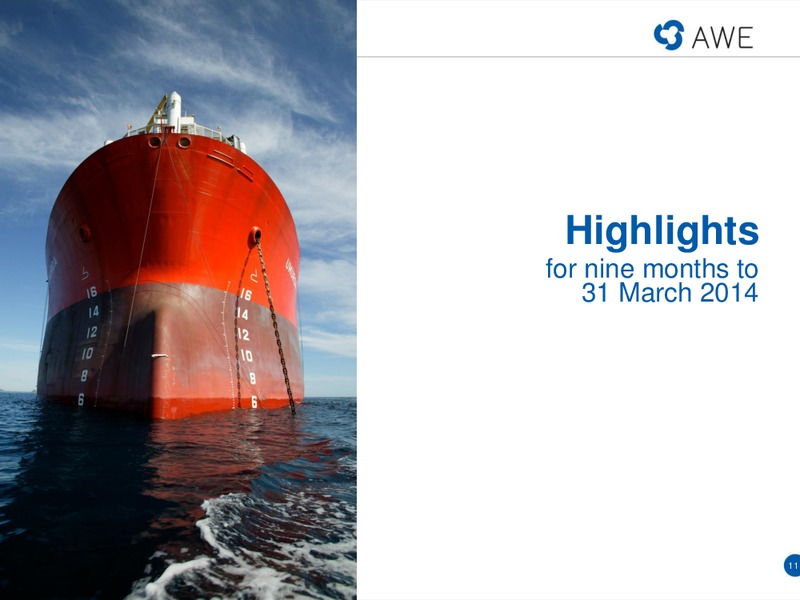 Macquarie Conference – Awe Limited – slide 10