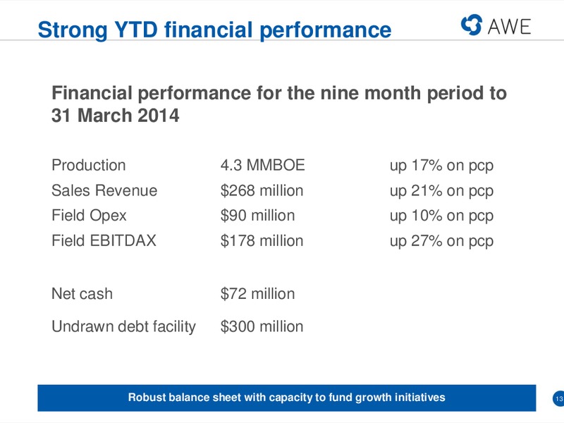 Macquarie Conference – Awe Limited – slide 12