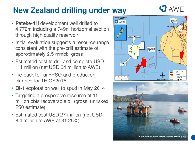 Macquarie Conference – Awe Limited – slide 16
