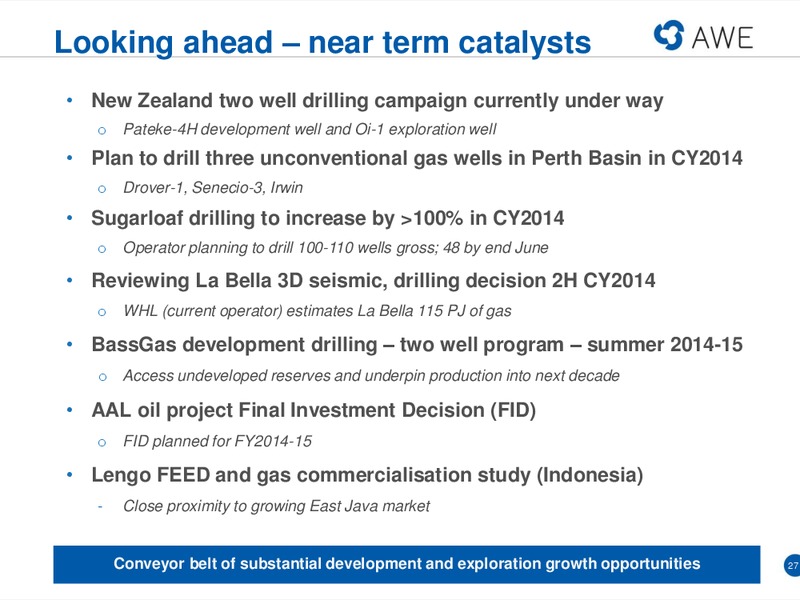 Macquarie Conference – Awe Limited – slide 26