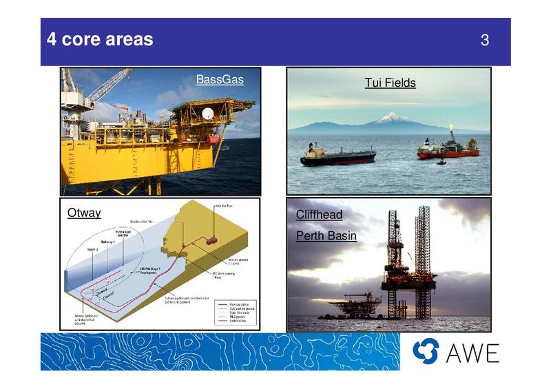 UBS PRESENTATION – Awe Limited – slide 3