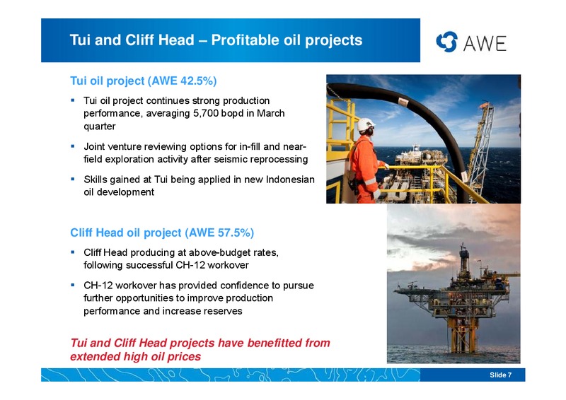 ASIAN ROADSHOW PRESENTATION – Awe Limited – slide 6
