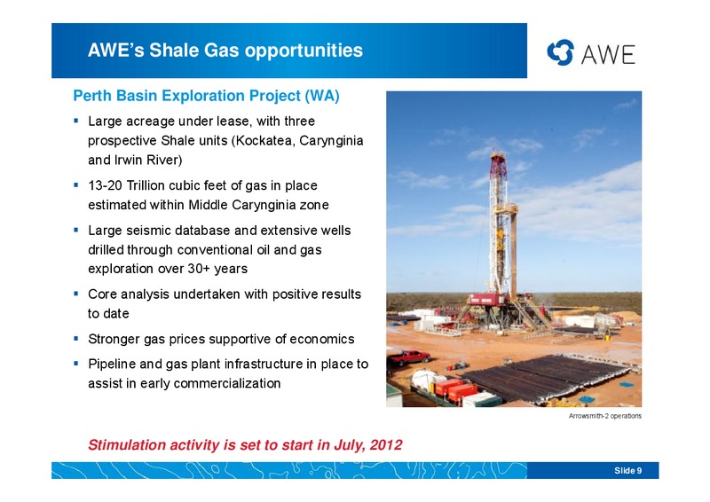 ASIAN ROADSHOW PRESENTATION – Awe Limited – slide 8