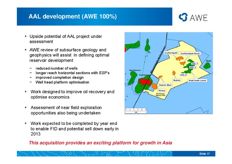 ASIAN ROADSHOW PRESENTATION – Awe Limited – slide 16