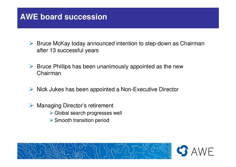 FY2010 RESULTS – Awe Limited – slide 14