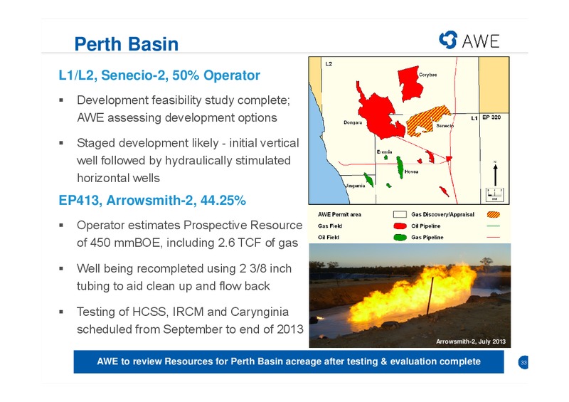 2012 13 FULL YEAR RESULTS – Awe Limited – slide 32
