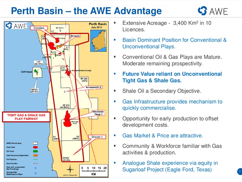 DUG CONFERENCE – Awe Limited – slide 6