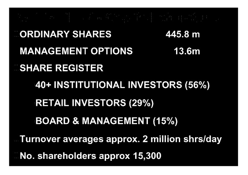 INVESTOR PRESENTATION – Awe Limited – slide 5