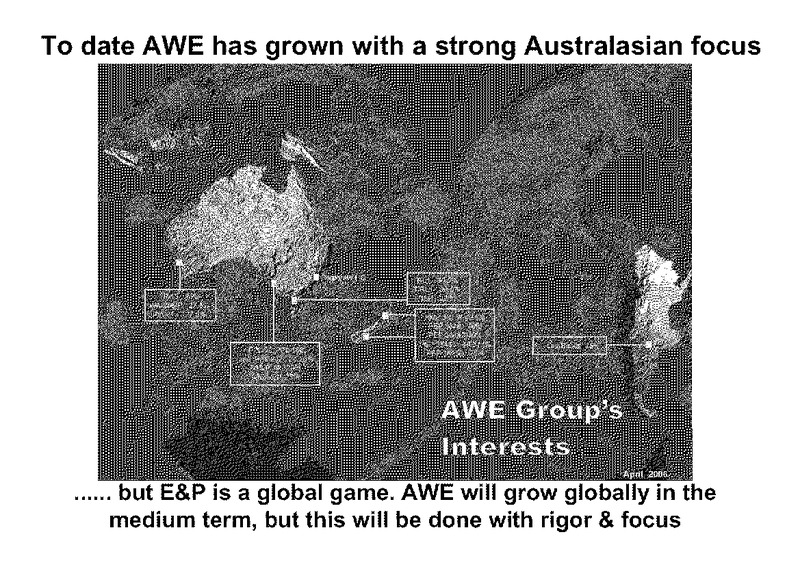 INVESTOR PRESENTATION – Awe Limited – slide 6