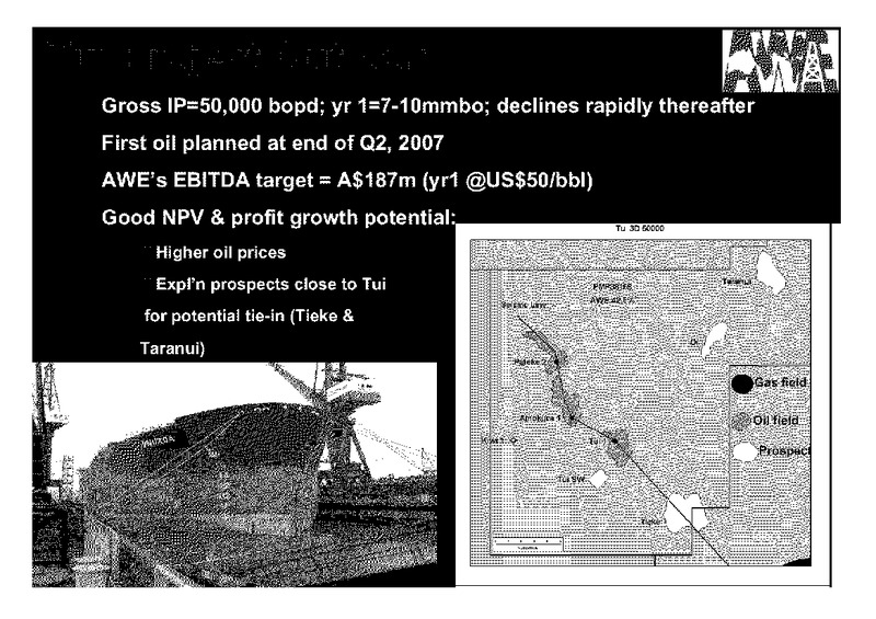INVESTOR PRESENTATION – Awe Limited – slide 23