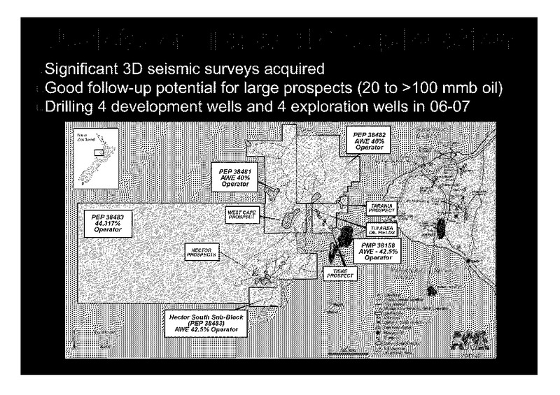 INVESTOR PRESENTATION – Awe Limited – slide 31