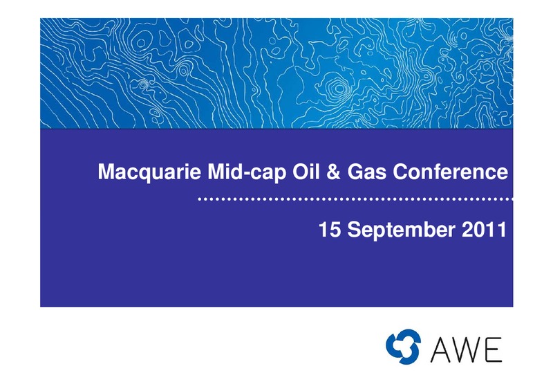 MACQUARIE MID CAP OIL & GAS CONFERENCE – Awe Limited – slide 1