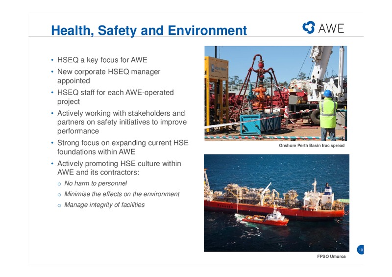 CITI CONFERENCE – Awe Limited – slide 9