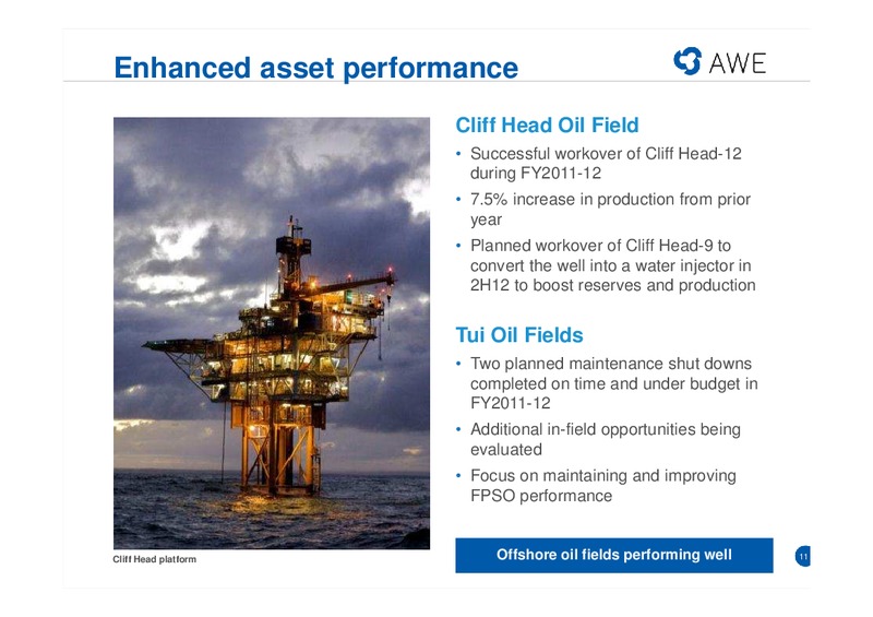 CITI CONFERENCE – Awe Limited – slide 10