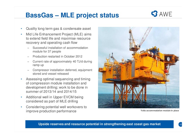 CITI CONFERENCE – Awe Limited – slide 12