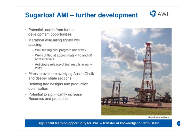 CITI CONFERENCE – Awe Limited – slide 15