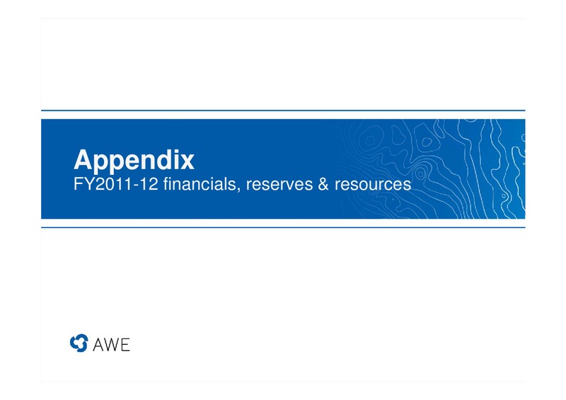 CITI CONFERENCE – Awe Limited – slide 26