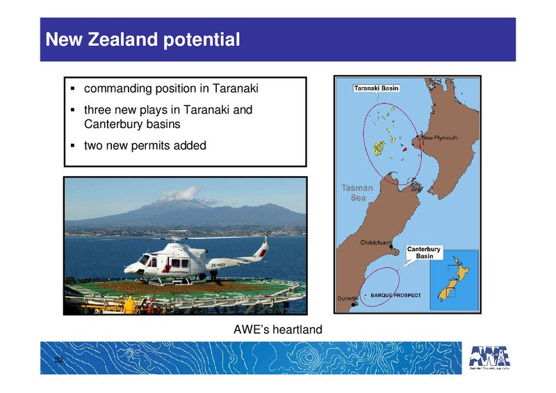 ANNUAL GENERAL MEETING – Awe Limited – slide 32
