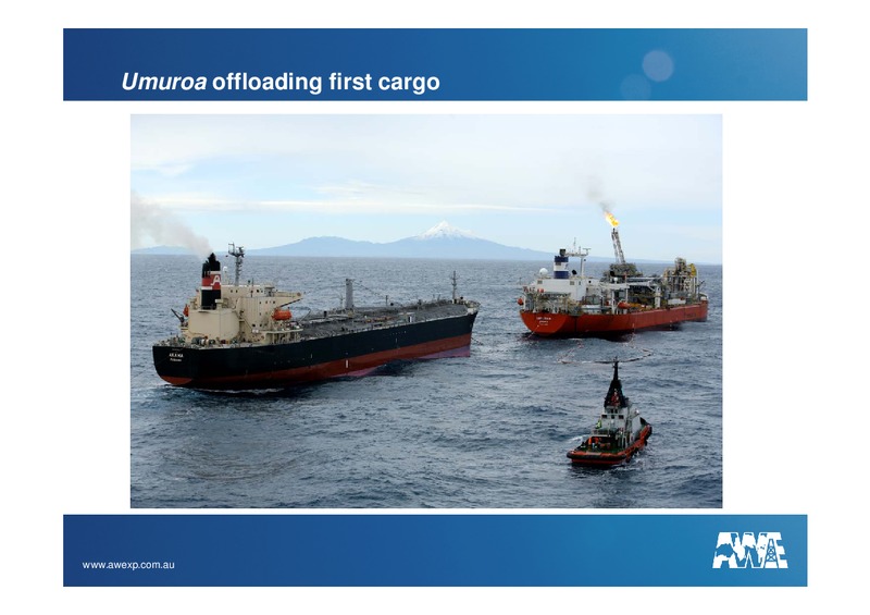 INVESTOR PRESENTATION – Awe Limited – slide 7