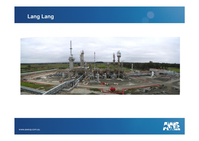 INVESTOR PRESENTATION – Awe Limited – slide 9
