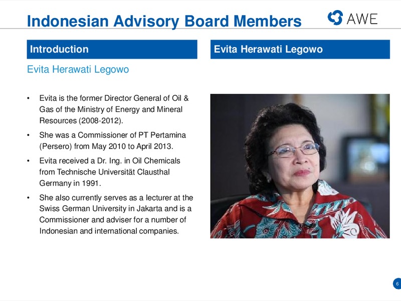 ANNUAL GENERAL MEETING – Awe Limited – slide 6