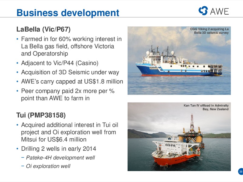 ANNUAL GENERAL MEETING – Awe Limited – slide 37
