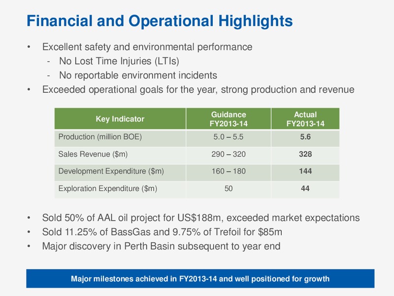 ASIA ROADSHOW – Awe Limited – slide 6