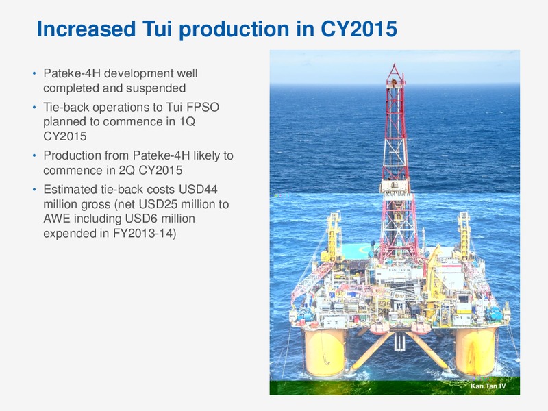 ASIA ROADSHOW – Awe Limited – slide 34