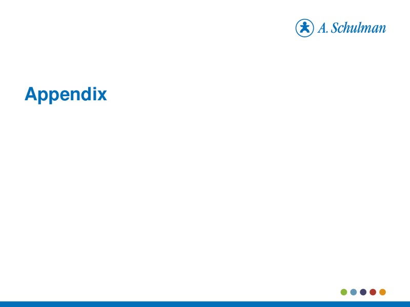 Investor Presentation – A. Schulman Inc. – slide 22