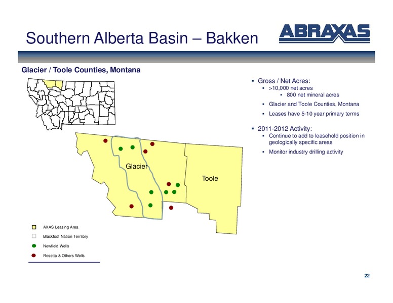 Febuary 2012 OGIS – Abraxas Petroleum Corp. – slide 21