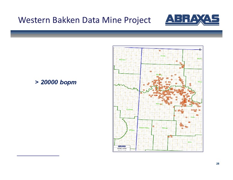 SunTrust Play By Play Oil and Gas Conference – Abraxas Petroleum Corp. – slide 27