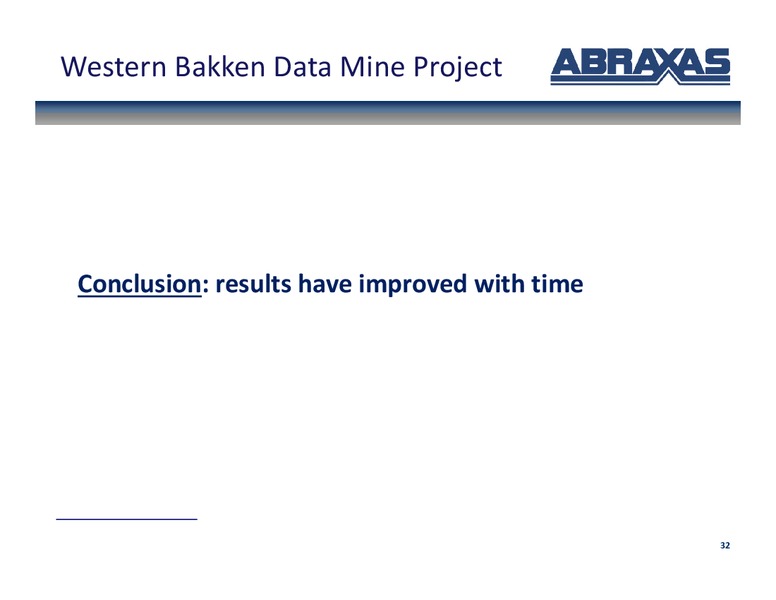 SunTrust Play By Play Oil and Gas Conference – Abraxas Petroleum Corp. – slide 31