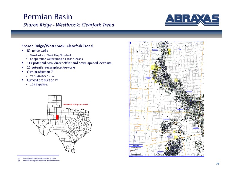 June 2014 Corporate Update – Abraxas Petroleum Corp. – slide 37