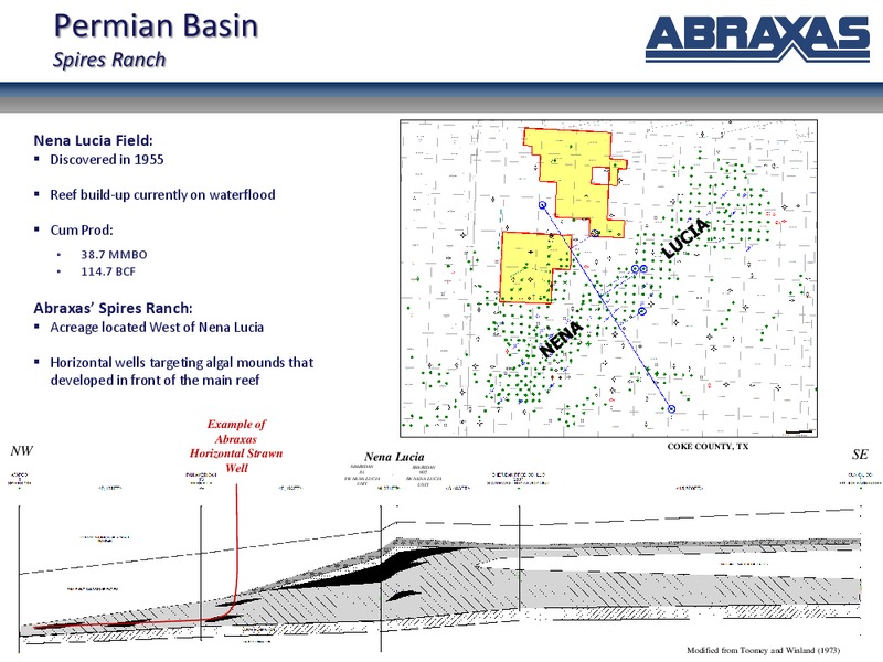September 2013 Corporate Update – Abraxas Petroleum Corp. – slide 31