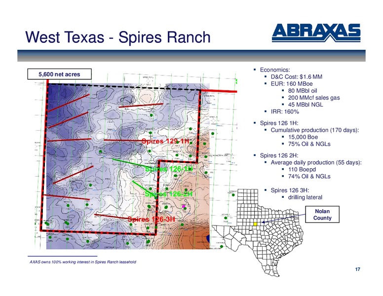 September 2011 OGIS – Abraxas Petroleum Corp. – slide 16