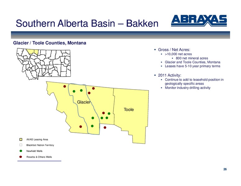 September 2011 OGIS – Abraxas Petroleum Corp. – slide 25