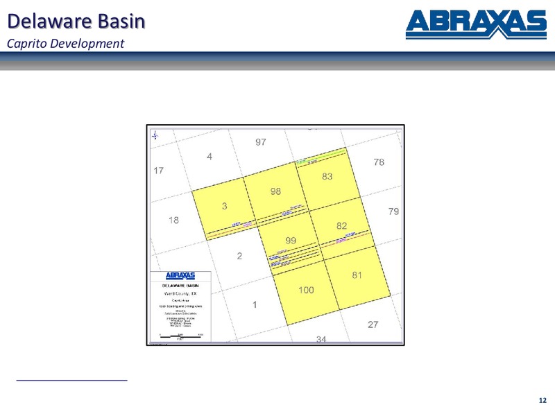 December 2019 Investor Presentation – Abraxas Petroleum Corp. – slide 11