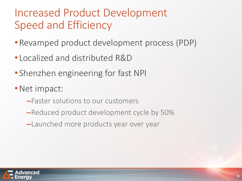 Analyst Day – Advanced Energy – slide 25