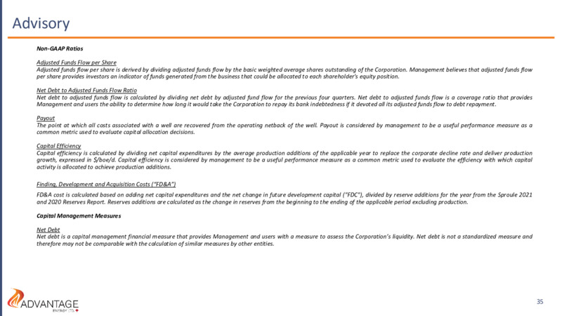 May 2022 Investor Presentation – Advantage Energy Ltd. – slide 31