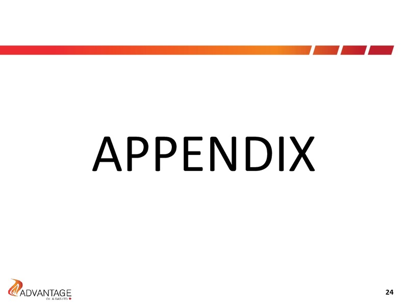 February 2016 Investor Presentation – Advantage Oil & Gas Ltd. – slide 24