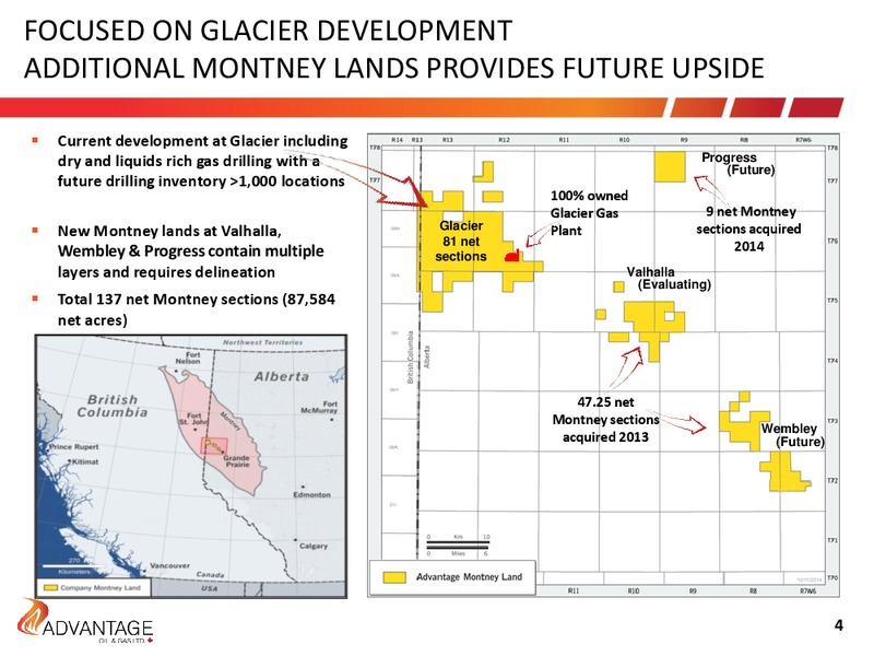 February 2016 Investor Presentation – Advantage Oil & Gas Ltd. – slide 4