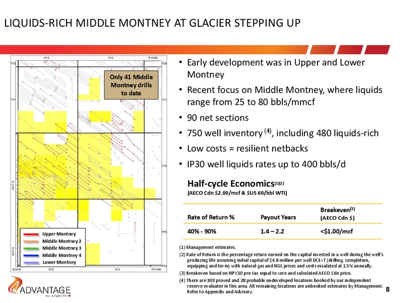 April 2019 Investor Presentation – Advantage Oil & Gas Ltd. – slide 8