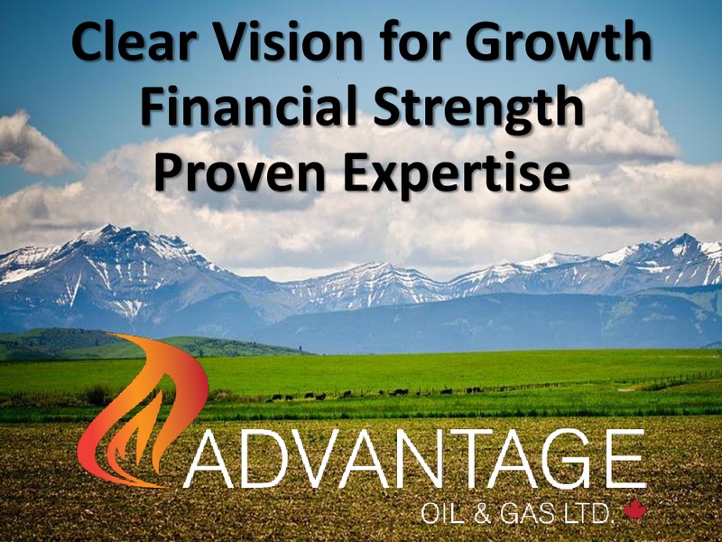 June 2017 Investor Presentation – Advantage Oil & Gas Ltd. – slide 25