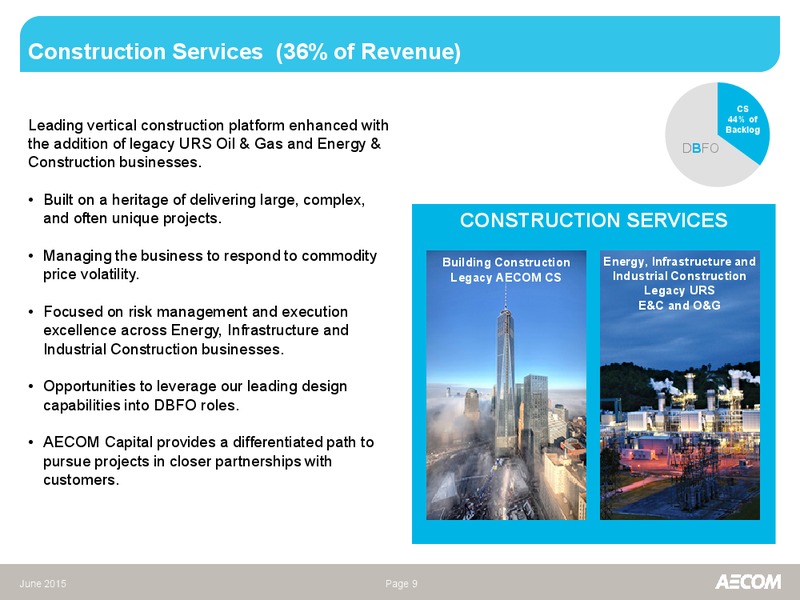 June 2015 Investor Presentation – Aecom – slide 8