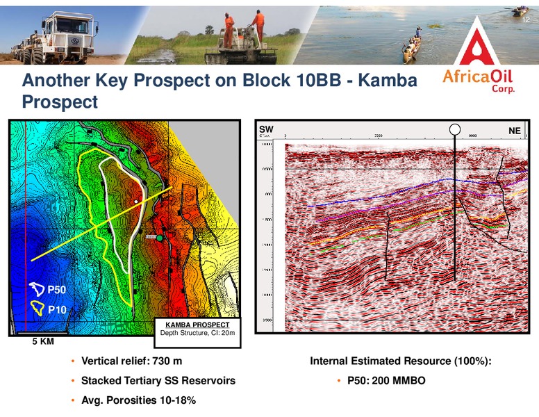 JANUARY 2012 INVESTOR PRESENTATION – Africa Oil Corp. – slide 12