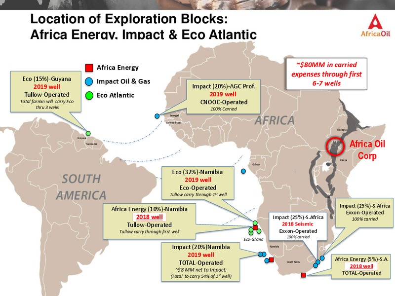 January 2019 Corporate Presentation – Africa Oil Corp. – slide 7