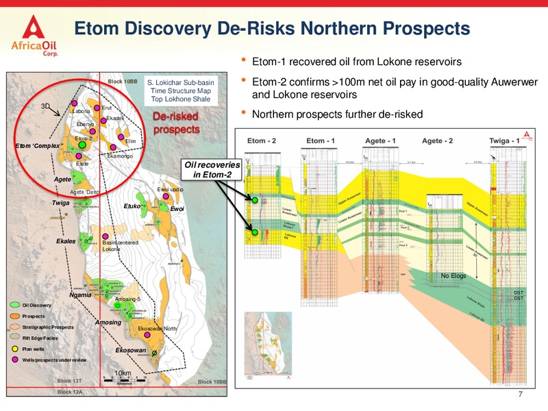 January 2016 Investor Presentation – Africa Oil Corp. – slide 7