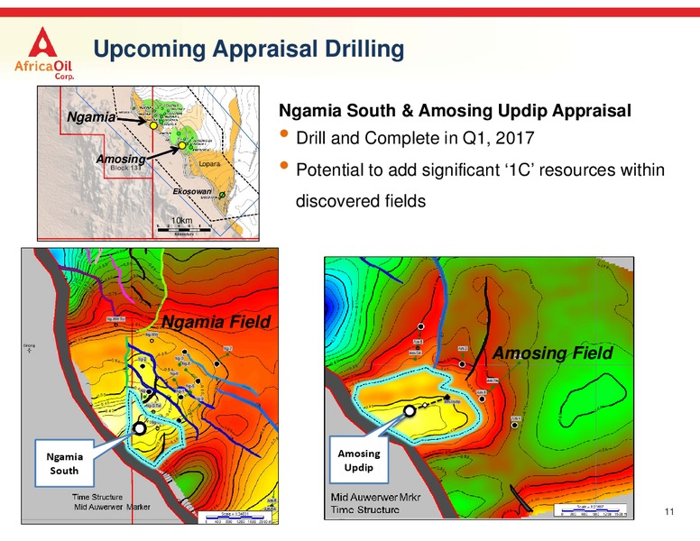 January 2017 Stockholm Presentation – Africa Oil Corp. – slide 11