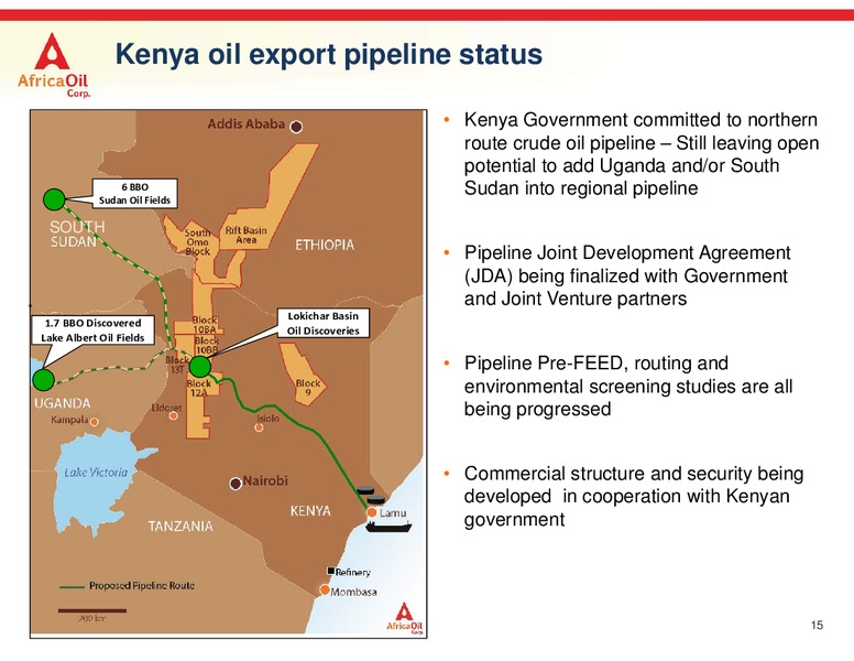 February 2017 Corporate Presentation – Africa Oil Corp. – slide 15