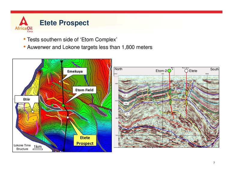 March 2017 Stockholm Moving Forward to Development – Africa Oil Corp. – slide 7
